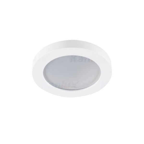 LED gaismeklis spotlight FLINI DSO-W / IP44 / 10W / excl. Gx5,3/GU10 / balts / 5905339331236 / 03-7811