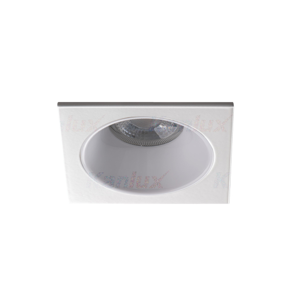 On order! / LED Recessed luminaire GLOZO DSL W/W / excl. Gx5,3/GU10 max 10W / white / IP20 / 88 x 88 x 48 mm / mounting Ø75 mm / 5905339362100 / 03-6982