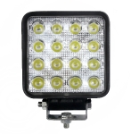 LED darba gaismas lukturis EPISTAR LED / 48W / (16 diodes) / 3840Lm / 10-30V / 6000K / IP68 / SQ / 4752233008419 / 04-075 :: Kvadrāta un apaļie lukturi