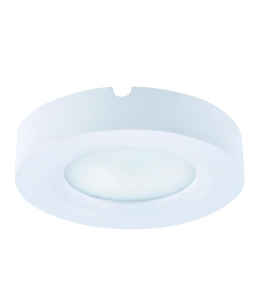 LED Recessed and suface mounted luminaire IGA / 2.2W / 130Lm / 4000K / NW - neutral white / IP20 / Ø70 x 15 mm / mounting Ø 64 mm / 5901477335228 / 03-956