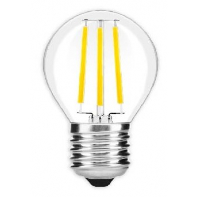 LED Filament лампа Globe Mini / 6W / E27 / 360° / WW - тёплый белый / 2700K / High Lumen / Avide / 5999097941486 / 10-195