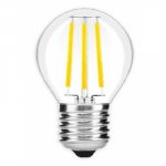 LED spuldze Filament Globe Mini / 6W / E27 / 360° / WW - silti balta / 2700K / High Lumen / Avide / 5999097941486 ::  E27 Filament