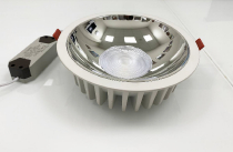 Iebūvējamais gaismeklis ar integrēto LED / 6000K - auksti balts / 40W / Ø21 cm / Pieejams tikai 1 gab. / 70-309/127 :: LED Iebūvējamie gaismekļi