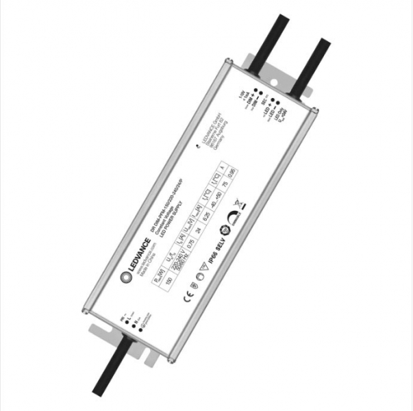 LEDVANCE LED Impulsu barošanas bloks / 24V / 150W / IP66 / DR DIM-PFM -150/220-240/24/P / 4058075240117