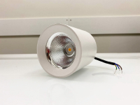 Virsapmetuma gaismeklis ar integrēto LED / 2700K - silti balts / 7W / Ø9.5 cm / Pieejams tikai 1 gab. / 70-309/123 :: LED Virsapmetuma griestu gaismekļi / spotlight