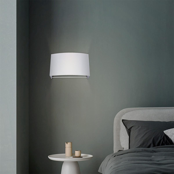 Led wall lamp E14 / 31/10/19cm / white / 8715582966805 / 70-726