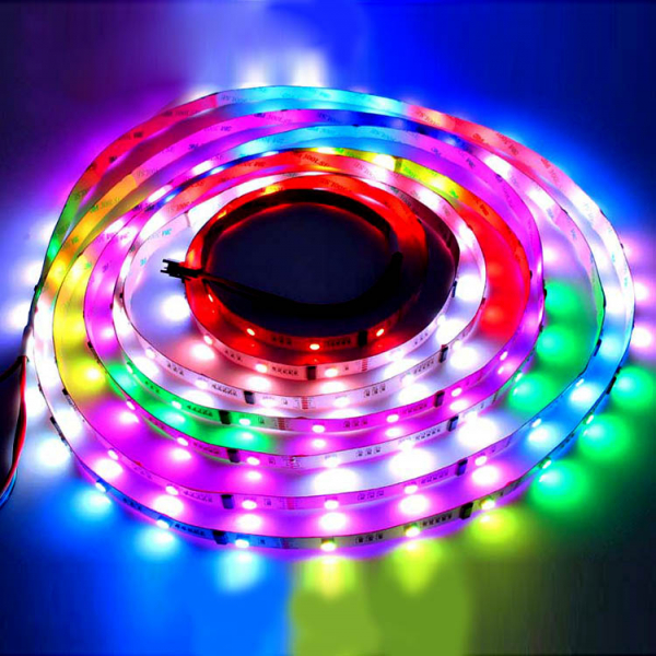 LED лента 5050 / RGB - разноцветная / IP65 / 14,4Вт/м / 60 светодиодов/м / 1200лм/м / 5903175315632 / 05-391