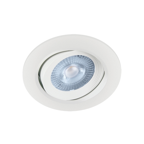 MONI LED C Iebūvējams SMD apaļš gaismeklis / balts / 5W / 3000K  / 400Lm / 5901477332296 / 03-736