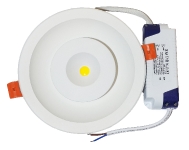 LED iebūvējams gaismas panelis 10W + 7W Apaļa forma / 3 režimu gaismeklis / 4751027171766 / 02-222  :: Iebūvējami paneļi (Apaļa forma)