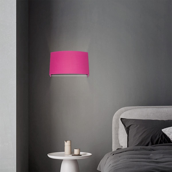 Led wall lamp E14 / 31/10/19cm / fuchsia pink / 8715582970901 / 70-707