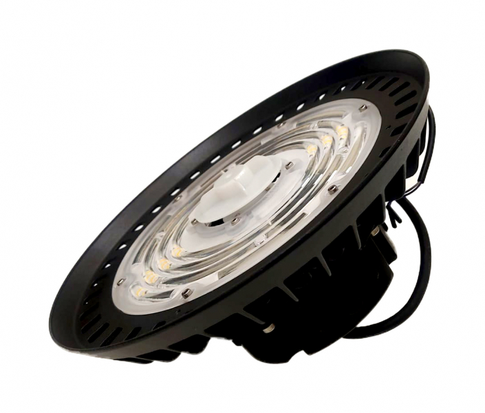 LED UFO Lighting Crossover Series with plug in sensor option / Highbay / 100W / 5000K / 15000lm / 90° / IP65 / Ra≥80 / PHILIPS LED CHIPS / dimmable / MOSO driver / HB100CE0H-PNS- 5KD90 / 03-367