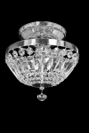 Pēc pasūtījuma!  Kristāla lustra / griestu lampa / Čehijas augstākās kvalitātes kristāla / Art. 161 001 003 NICKEL :: Čehu kristāla lustras