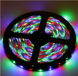 LED VIRTENE / LED LENTE / ĀRA KOMPLEKTS   RGB 5050  / 14,4W/m / 60 diodes / m / IP65 / 5 metri / (pults+kontrolieris) / 4752233004886 / 05-403 :: LED daudzkrāsaina lentes RGB