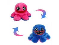 Bērnu mīkstā rotaļlieta Huggy Wuggy - astoņkājis / 20cm / divpusējs - rozā / zils / 2000509534899 / 11-049 :: Bērnu Rotaļlietas