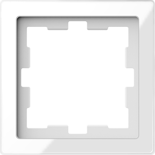 Rāmis 1-v Termoplastmasa Lotosa balts D-Life / Schneider / 3606480890420 / 13-316