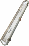 LED T8 armatūra korpus turētājs ar metāla klipšiem / 2x150cm / IP65 / 5999097916460 / 10-315 :: LED spuldzes T8 150cm / 1500mm