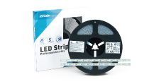 LED Lente 2835 / WW - silti balta / 3000K / IP65 / 9.6W/m / 120 LED diodes/m / CRI:90 / 816lm/m / 5904405919699 :: LED lentes silti balta krāsā