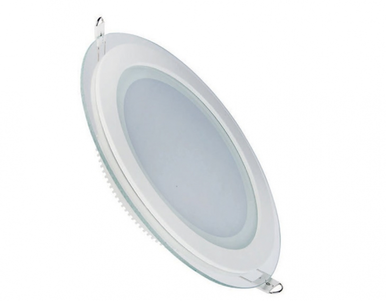 LED recessed panel Glass LENA-RD / 16W / 3000K / 1440Lm / 8680168584141 / 02-1250