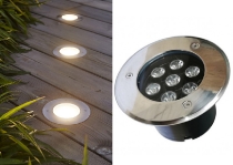 LED gaismeklis 7W iebūvējams zemē un asfalta segumā 18°/ 148 x 90 mm / 3800156605510 / 03-856 :: Zemē un asfalta segumā iebūvējamais LED gaismeklis