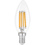 LED Filament spuldze E14 / 6W / 2700K / WW - silti balta / 806lm / 360° / 5999097941165 / 10-1851 :: E14