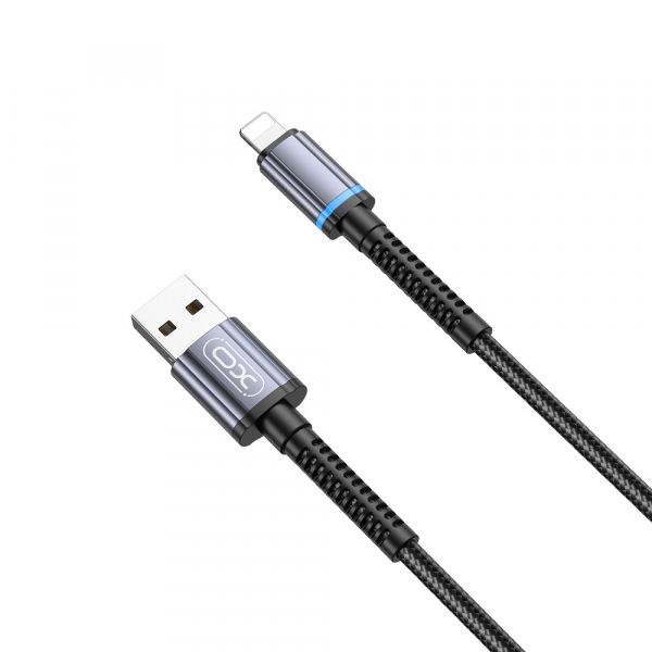 Charging cable / XO / 1m / USB - Lightning / 2.4A / 6920680830114 / 07-0493