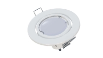 LED iebūvējams panelis / gaismeklis regulējams spotlight VEPA RD - apaļš / balts / 90 x 27 x 10 mm / 5903175317957 / 03-778 :: Iebūvējami paneļi (Apaļa forma)