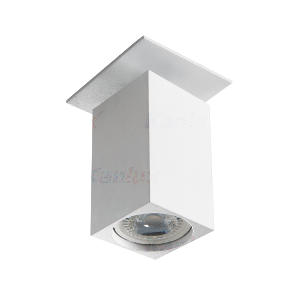 On order! / LED Recessed luminaire CHIRO DTL-W / excl. GU10 max 10W / white / IP20 / 57 x 57 x 90 mm / mounting Ø70 mm / 5905339293121 / 03-326