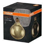 OSRAM LED VINTAGE 1906 Globe spuldze E27 4.5W / 420LM / (2500K) / 4052899962071 / 20-026 :: OSRAM / LEDVANCE Vintažas gaismekļi 