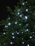 LED Ziemassvētku iekštelpu virtene / CW - auksti balta / 300 LED diodi / 16.5W / 8 režīmi / 22m / IP20 / savienojamā / 2000002005063 /19-524 :: LED Ziemassvētku virtenes
