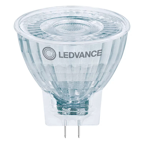 LEDVANCE LED лампа MR11 - GU4 / 4.2W / 12V / 345Lm / 36° / 2700K / WW - теплый белый / LED MR11 P / 4099854050329 / 20-1126
