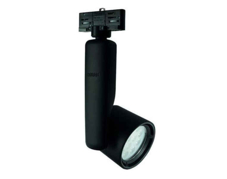 ONLY 1 LAMP AVAILABLE! / OSRAM 3-phase track light / 22W / 3000K / WW - warm white / 1200Lm / 10° / IP20 / black / 70-309/194