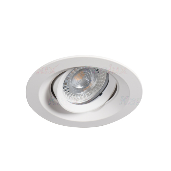 On order! / LED Recessed luminaire COLIE DTO-W / excl. Gx5,3/GU10 max 10W /  / IP20 / Ø99 x 29 mm / mounting Ø75 mm / 5905339267405 / 70-3293