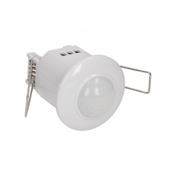 Infrared presence detector / recessed / 360° / 6m / max 800W / IP20 / 5901752484559 / 13-115