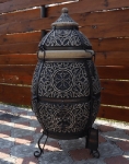 IZPĀRDOŠANA! Keramiskā krāsns - tandirs "LARGE" - 140 litri. Dāvanā - Dekoratīva keramikas flīze - paliktnis / 08-235 :: Tandirs