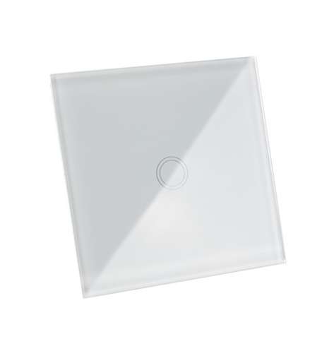 Сенсорный стеклянный выключатель / белый / 8,6x8,6x3,3 cm / Allegro / 5902802919359 / 13-935