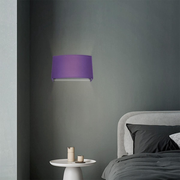 Led wall lamp E14 / 31/10/19cm / violet /  8715582970932 / 70-730