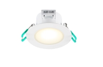 LED iebūvējams gaismeklis SYLVANIA / 6,5W / 600Lm / 4000K / IP65 / 100° / 5410288053745 / 03-784   :: LED Iebūvējamie gaismekļi