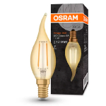 OSRAM Vintāža stila LED spuldze E14 / 1.5W / 120Lm / 300° / 2400K / WW - silti balts / 4058075293229 / 20-0194 :: E14