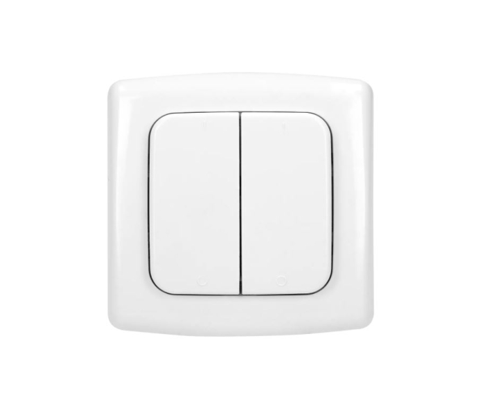 Smart switch / with radio transmitter / 2 channels / for wireless control of switches and sockets / Smart Home / 5908254810664 / 13-9906